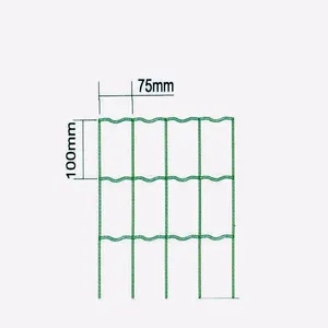 PVC Coated Euro Fence Woven Welded Mesh Dutch Fence Netting