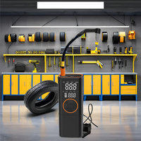 IPE-203 compresseur sans fil portatif rechargeable de pompe à air de Digital pour le gonfleur de pneu de véhicule de vélo de voiture
