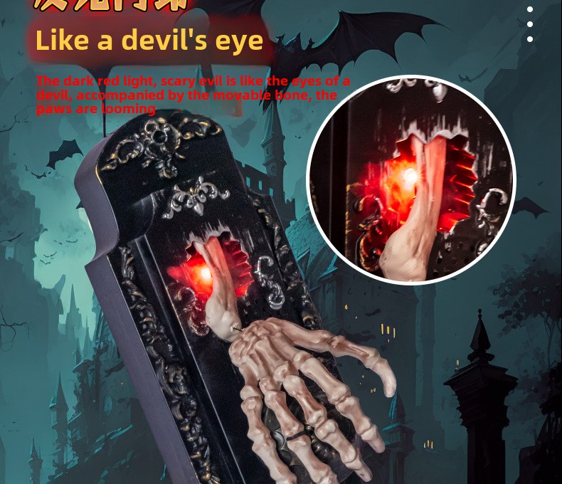 Cerradura de puerta con rociador