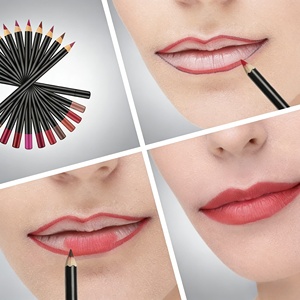 Hot Selling Private Label Matte Natural Waterproof Lip Liner High Pigment <b>Customized</b> Lipliner Pencil - Product Image 6