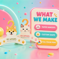 Cintre en carton imprimable, robuste, réutilisable et écologique pour vêtements d'animaux de compagnie – Fournisseur personnalisé