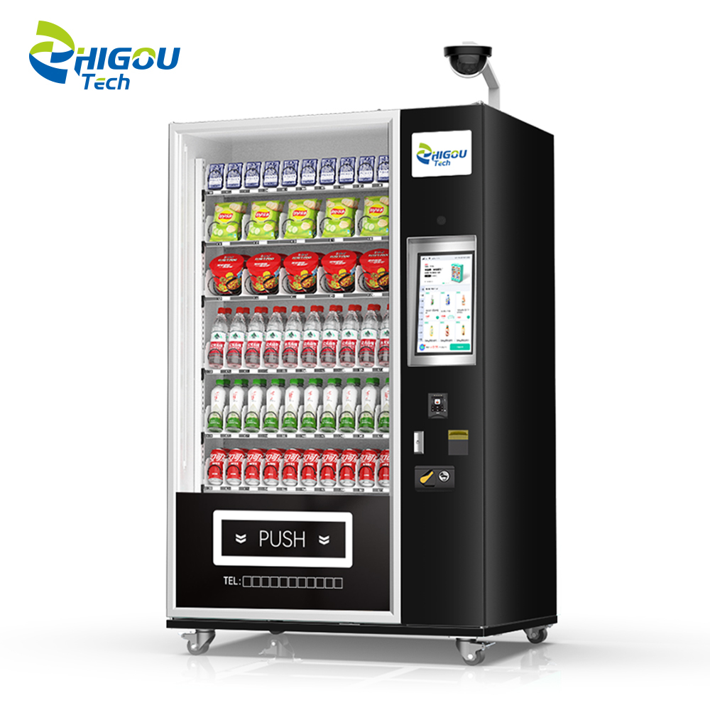 Refrigerated <strong>Vending</strong> <strong>Machines</strong> Supports cloud management Touchscreen Remote Monitoring Prepaid Purchases <strong>Smart</strong> Fresh Food
