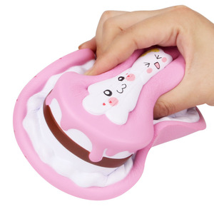 Cute Cloud Cake <b>Squishy</b> Toy Soft PVC Stress Relief Promotional Gift - Product Image 2