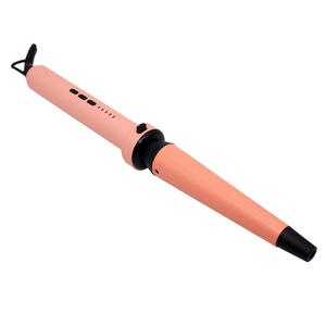 <span class=keywords><strong>Fer</strong></span> <span class=keywords><strong>à</strong></span> friser <span class=keywords><strong>professionnel</strong></span> en céramique <span class=keywords><strong>conique</strong></span> effilé NB WIDE, électrique, LED, PTC, deux réglages de température, 0,75 <span class=keywords><strong>à</strong></span> 1,25 pouce - Product Image 2