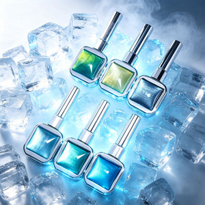 Hanyinails 13ml Gel Ongles Effet Magnétique LED Changeant de Couleur à la Lumière Longue Durée 28 Jours – Fournitures pour Ongles <span class=keywords><strong>Bleu</strong></span> Vert Réverie Œil de Chat - Product Image 5