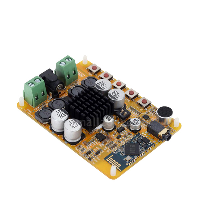 high precision multilayer PCBA for bluetooth Audio Receiver dual channel with microphone fast PCBA