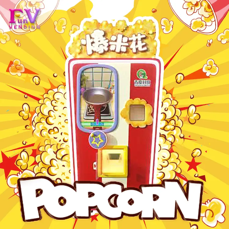 2021 China Wholesale Price Cinema Big Electric Automatic Popcorn Maker machine Industrial Commercial