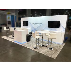 Sistema de Stand Portátil Plegable YOBOCS para Ferias Comerciales, No Requiere <span class=keywords><strong>Herramientas</strong></span>, Fácil Montaje, Resistente y Retardante de Llama - Product Image 4