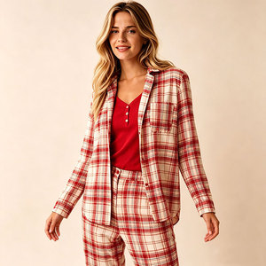 Christmas Pajamas <b>for</b> Women Cotton Bamboo <b>Knit</b> Set Women's Sleepwear Holiday Sleepwear Pjs <b>for</b> Women Night Suits <b>For</b> Women - Product Image 4