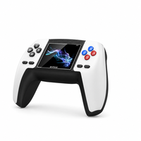 Console de jeu portable rétro P5, écran couleur 3 pouces 640x480, batterie rechargeable 1200mAh, 520 jeux classiques intégrés, cadeau de Noël