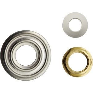 Kit de montaje flotante, juego de anillos metálicos para instalación de grifos, conjunto de 3 piezas - Product Image 1