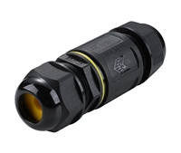 ENEC CE-Zertifizierter IP68 Wasserdichter Kabelverbinder Gerader Schraubverbinder 2-5 Pin M25 Außenverbinder für LED-Beleuchtung