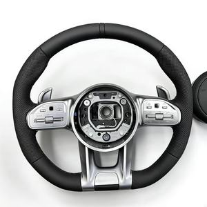 Volant pour <span class=keywords><strong>Mercedes</strong></span>-Benz AMG GT W190 C190 W205 C205 W166 W167 W177 W213 W217 C217 W222 W223 W253 W257 <span class=keywords><strong>Classe</strong></span> <span class=keywords><strong>E</strong></span> <span class=keywords><strong>E</strong></span> <span class=keywords><strong>350</strong></span> AMG - Product Image 2