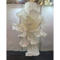 Snelle Levering JH250163-5 Groot Formaat Papier Gigantische Bloemen Kunstbloemen Voor Bruiloftsdecoratie En Cadeaus
