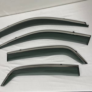 Accessoires de voiture pour KIA SPORTAGE 2008 2016 2023, déflecteurs de vent injectés, visière de fenêtre, matériau PC avec acier inoxydable. - Product Image 2