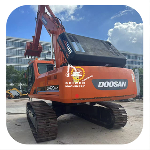Excavadora Doosan dh420 de segunda mano, motor DE12TIS, excavadora grande de 42 toneladas, cucharón de 1.44m³, potencia de 210kw, marca japonesa, dx420 dx400 dx380 - Product Image 1