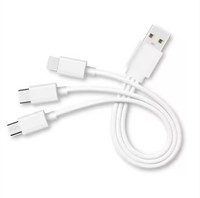 Kabel USB Type-C Magnetik Pengisian Cepat 3A INNOPRO Custom Logo 3-in-1 Flat TPE Jacket Konduktor Tembaga Murni Android IOS iPhone