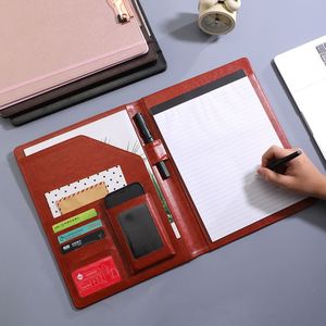 Promotion <b>A4</b> Multifunction Leather Folder for Business Contracts Customizable with Logo - Product Image 4