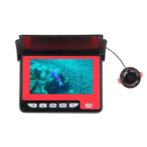 Caméra étanche de pêche sous-marine 16/4.3 pouces, Vision nocturne IR, détecteur de poissons