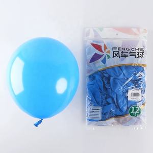 Vente en gros de 100 ballons bleus de 12 pouces pour décoration d'anniversaire et fournitures de fête, lot de 100 ballons à l'hélium - Product Image 2