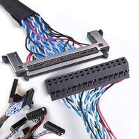 Werks steckdose 20/30/40/50 Pin LCD-Display LVDS-Kabel PVC-Mantel mit reinem Kupfer material zum Betrachten des Bildschirms