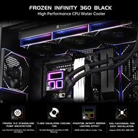 Direct Thermalright Frozen Infinity 360 noir AIO radiateur ARGB miroir PC refroidisseur liquide pour LGA1700 AM5 en vrac