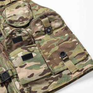 मछली पकड़ने के लिए जिपर बंद सांस के लिए जिपर बंद लुभावनी जलरोधक लड़ाकू वास्टकोट - Product Image 6