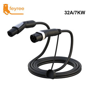 feyree <b>Type</b> <b>2</b> to NACS 3.5kW Single Phase <b>EV</b> <b>Charging</b> <b>Cable</b> for Tesla Cars Public <b>EV</b> <b>Charging</b> Station - Product Image 2