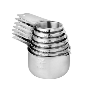 Kitchen Cooking <b>Bake</b> 30ml 60ml 80ml 120ml 160ml 180ml 240ml Stainless Steel <b>Measure</b> <b>Cup</b> - Product Image 1