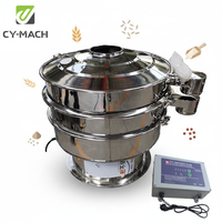 Tamis vibrant rotatif à ultrasons haute efficacité pour séparateur de poudre à lever de qualité alimentaire - Prix