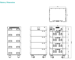 OEM ODM 48V 100Ah 150Ah 200Ah 300Ah Stackable Lithium <b>Battery</b> up to 15kWh <b>with</b> Smart BMS for Home <b>Solar</b> Energy Storage - Product Image 4