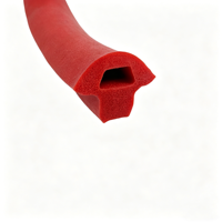 Bande de silicone résistante aux hautes températures, bande de caoutchouc carrée en mousse insonorisante et d'étanchéité avec service de découpe