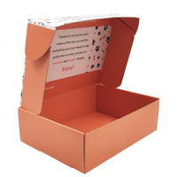 Boîte d'emballage personnalisée en gros, boîte en carton ondulé, emballage pour aliments pour animaux de compagnie, boîte d'expédition pour l'e-commerce