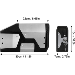 Caja de Herramientas de Acero Inoxidable de 4.2L para Portaequipajes de <span class=keywords><strong>BMW</strong></span> <span class=keywords><strong>R1200GS</strong></span> <span class=keywords><strong>Adventure</strong></span> - Product Image 5