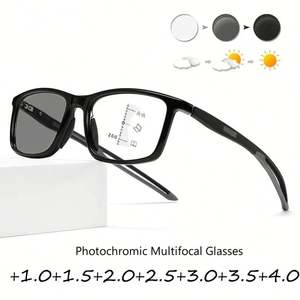 Gafas de Lectura Deportivas Fotocromáticas con Montura TR90 para Hombre y Mujer, Lentes Progresivas Multifocales para Presbicia, Moda 2025 - Product Image 2