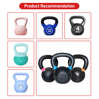Kettlebell Professionnel Universel en Acier Inoxydable Électroplaqué Coloré pour la Compétition, Équipement de Fitness et Musculation à Poids Libres