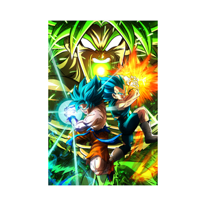 Superbe affiche de décoration murale 3D lenticulaire <span class=keywords><strong>Dragon</strong></span> <span class=keywords><strong>Ball</strong></span> Anime en plastique PS, écologique, avec 10-35 LPI - Product Image 2