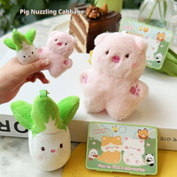 Adorable Ensemble de Porte-clés Peluche Interactifs avec Connexion Magnétique, Poupées Kawaii pour Sac, Idéal pour Meilleurs Amis