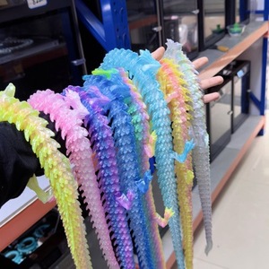 คริสตัลมังกรจีน 60 ซม. หลายสี 3D พิมพ์ลายจำลอง ของตกแต่งบ้าน คอลเลกชันสำหรับวัยรุ่น รุ่นโมเดล - Product Image 4