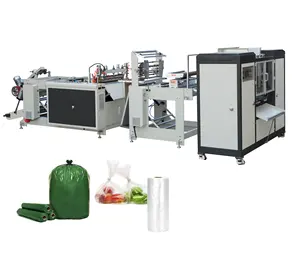 Baihao Fully Automatic One Line Paper Core Flat Vegetable Fruit Bag on Roll Making Machine