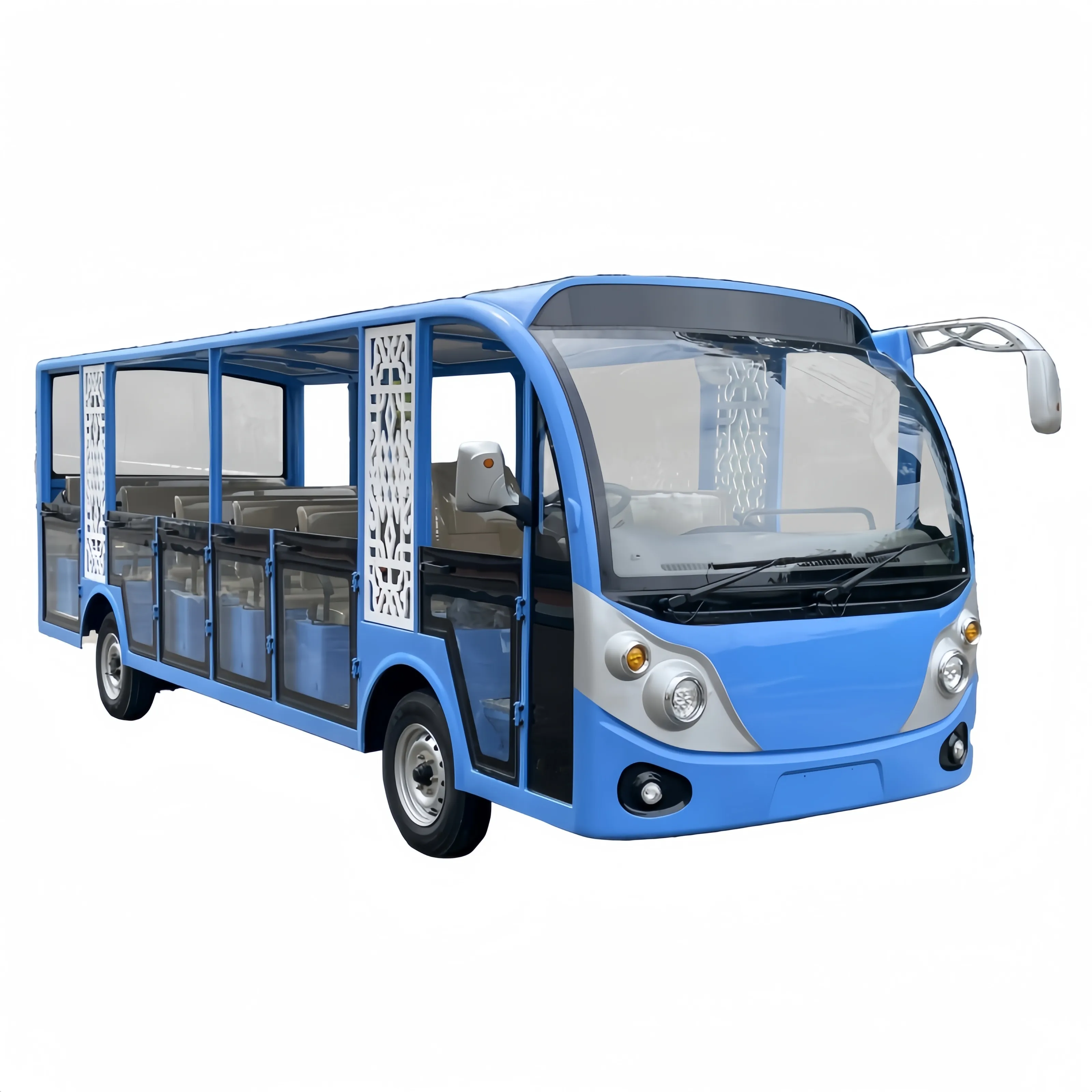 Ônibus turístico elétrico aprovado pela CE 18 Seater