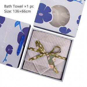 Factory Direct Price Custom Logo Striped Coral Fleece Eco-Friendly <b>Bath</b> <b>Towel</b> <b>Set</b> Promotional Corporate Gift OEM ODM Fast - Product Image 2