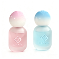 Botol Parfum Kaca Bulat Mewah Isi Ulang 30ml 50ml 100ml dengan Logo Custom, untuk Perawatan Kulit dan Makeup, Botol Parfum Kaca Frosted dengan Kotak