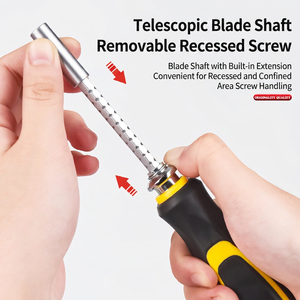 Multifunction Screwdriver Set With Ratchet <b>Socket</b> 13mm 12mm 11mm 10mm 9mm <b>8mm</b> 7mm 6mm 5mm For Home Motorcycle Repair - Product Image 3
