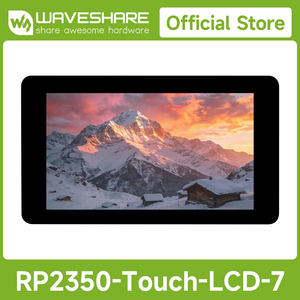 เวฟแชร์ RP2350 บอร์ดพัฒนาจอ LCD ขนาด 7 นิ้ว, ความละเอียด 800 × 480, สี 65K, รองรับดูอัลคอร์และดูอัลสถาปัตยกรรม <span class=keywords><strong>K669</strong></span> - Product Image 4