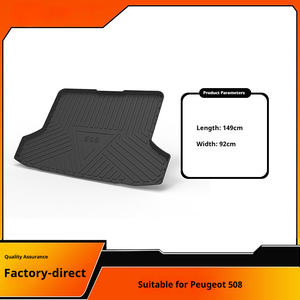 Vente chaude en gros Fabrication Tapis de <span class=keywords><strong>coffre</strong></span> de voiture en TPE pour Dongfeng <span class=keywords><strong>Peugeot</strong></span> <span class=keywords><strong>301</strong></span> 408 508 508L Imperméable Tous temps Doublure de <span class=keywords><strong>coffre</strong></span> - Product Image 4