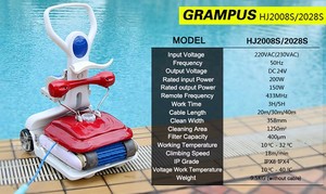 Equipo Automático de Limpieza de Piscinas de China, Robot Limpiador de Piscinas <span class=keywords><strong>Grampus</strong></span> - Product Image 4