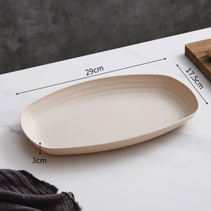 Platos <span class=keywords><strong>de</strong></span> Plástico Clásicos Ovalados <span class=keywords><strong>para</strong></span> Fiestas y Cenas, Bandeja <span class=keywords><strong>de</strong></span> Plástico Resistente al Calor Multicolor <span class=keywords><strong>para</strong></span> Alimentos, Venta al por Mayor - Product Image 6