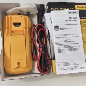 มัลติมิเตอร์ดิจิตอล 87V MAX True RMS ขนาดกะทัดรัด พกพาสะดวก สำหรับงานทดสอบไฟฟ้าระดับมืออาชีพ ผลิตในสหรัฐอเมริกา ได้รับอนุญาต - Product Image 4