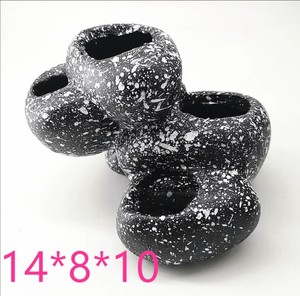 어항 작은 물고기 은신처 친환경 수지 곤충 방지 장식품 풍경 계란 낳기 번식 수생 용품 - Product Image 6